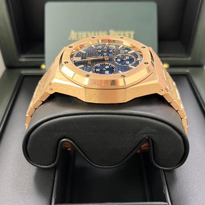 Audemars Piguet Royal Oak Chronograph 41 mm Blue Dial Ref. 26240OR.OO.1320OR.05 - Image 4