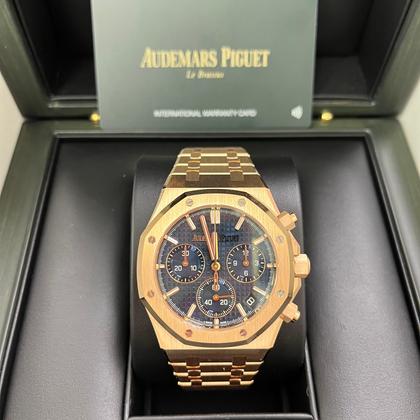 Audemars Piguet Royal Oak Chronograph 41 mm Blue Dial Ref. 26240OR.OO.1320OR.05 - Image 8