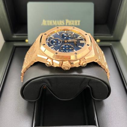 Audemars Piguet Royal Oak Chronograph 41 mm Blue Dial Ref. 26240OR.OO.1320OR.05 - Image 5