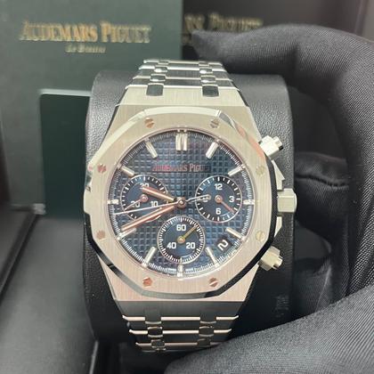 Audemars Piguet Royal Oak Chronograph Blue Index Dial 26240ST.OO.1320ST.05 - Image 5