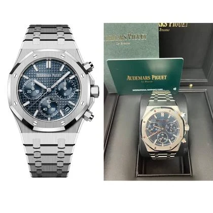 Audemars Piguet Royal Oak Chronograph Blue Index Dial 26240ST.OO.1320ST.05