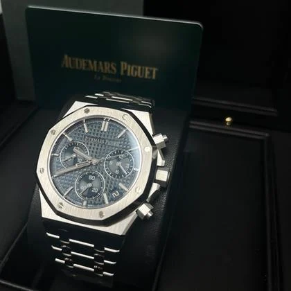 Audemars Piguet Royal Oak Chronograph Blue Index Dial 26240ST.OO.1320ST.05 - Image 10
