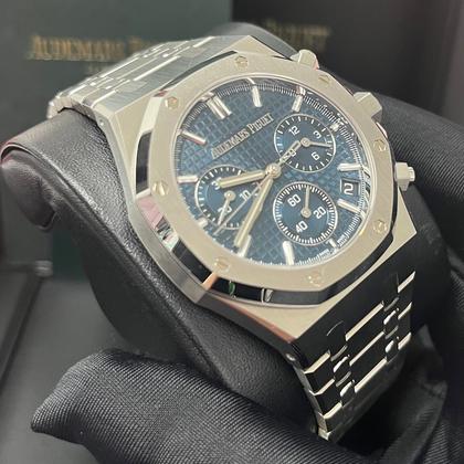 Audemars Piguet Royal Oak Chronograph Blue Index Dial 26240ST.OO.1320ST.05 - Image 2
