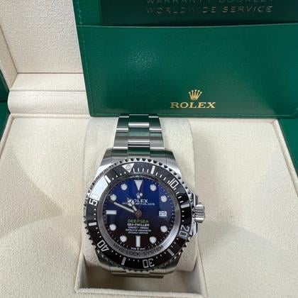Rolex Sea-Dweller Deepsea 44 James Cameron Stainless Steel Blue/Black Dial 126660 - Image 9