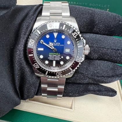 Rolex Sea-Dweller Deepsea 44 James Cameron Stainless Steel Blue/Black Dial 126660 - Image 5
