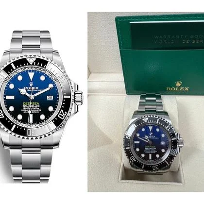 Rolex Sea-Dweller Deepsea 44 James Cameron Stainless Steel Blue/Black Dial 126660