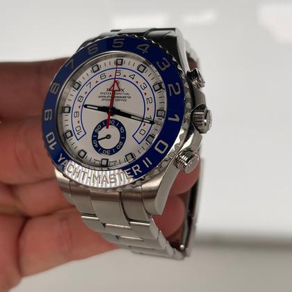 Rolex Yacht-Master II Box/Warranty Card + 2019 Service Card - Image 10