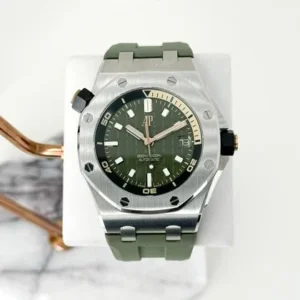 Audemars Piguet Royal Oak Offshore Diver 42mm Green Dial Rubber Strap