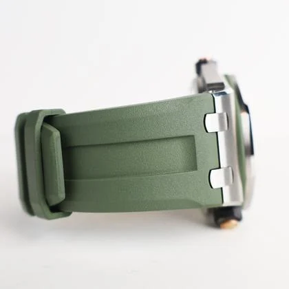 Audemars Piguet Royal Oak Offshore Diver 42mm Green Dial Rubber Strap - Image 6