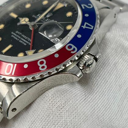 Rolex GMT-Master Pepsi Jubilee Steel Bracelet Year 1984 Orange Patina | FULL SET MINT - Image 9