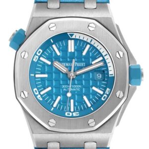 Audemars Piguet Royal Oak Offshore Diver Steel Mens Watch 15710ST Card