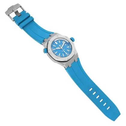 Audemars Piguet Royal Oak Offshore Diver Steel Mens Watch 15710ST Card - Image 9