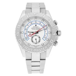 Rolex Yacht-Master II 18KT W/G Automatic Mens Watch 116689 Complete