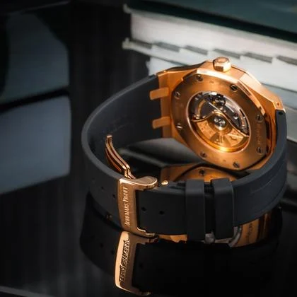 Audemars Piguet Royal Oak Selfwinding 15400or.oo.d002cr.01 Automatic 18k Gold 41mm Box & Papers - Image 14