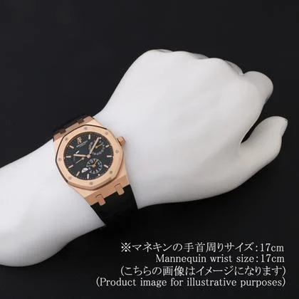 Audemars Piguet Royal Oak Dual Time 26120OR.OO.D002CR.01 USED mens Leather strap Not included , Buckle included - Image 6