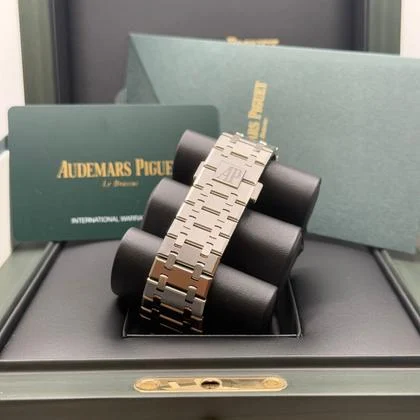 Audemars Piguet Royal Oak Chronograph NEW 2023 Black Dial Stainless Steel Chronograph - Image 2