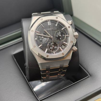 Audemars Piguet Royal Oak Chronograph NEW 2023 Black Dial Stainless Steel Chronograph - Image 5