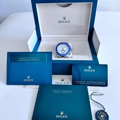 Rolex Yacht-Master II 44mm 116680 Mercedes Hands with Full Set - Image 7