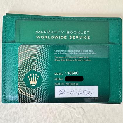 Rolex Yacht-Master II 44mm 116680 Mercedes Hands with Full Set - Image 4