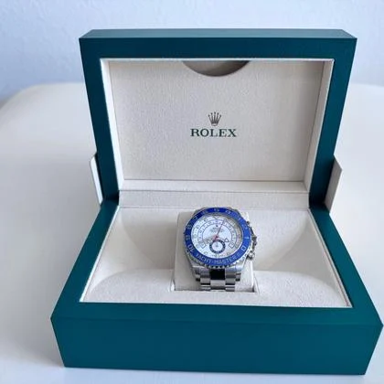 Rolex Yacht-Master II 44mm 116680 Mercedes Hands with Full Set - Image 17