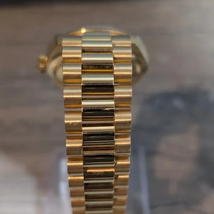 Rolex Day-Date 36 Phil Nevin Padres Signed Dial Day-Date "President" 18238 Box - Image 3