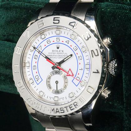 Rolex Yacht-Master II MINT COMPLETE SET Yacht-Master II “Regatta Timer” White Dial Platinum White Gold 116689 - Image 10