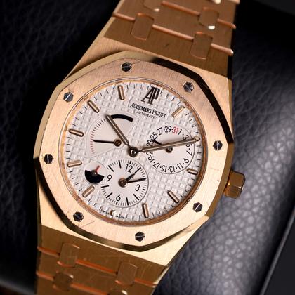 Audemars Piguet Royal Oak Dual Time 39mm Rose Gold - Image 7