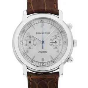 Audemars Piguet Jules Audemars Chronograph 25859ST.OO.D082CR.01 USED mens Leather strap Not included , Buckle included