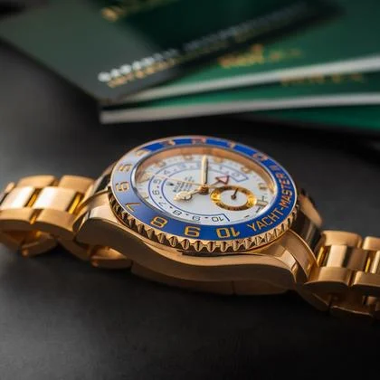 Rolex Yacht-Master II 116688 18k Gold Automatic Cosc Ceramic Bezel 44mm / Box & Papers - Image 3