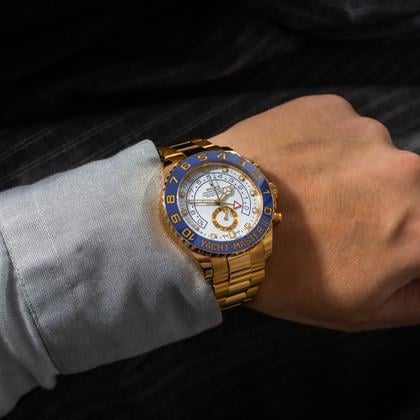 Rolex Yacht-Master II 116688 18k Gold Automatic Cosc Ceramic Bezel 44mm / Box & Papers - Image 7