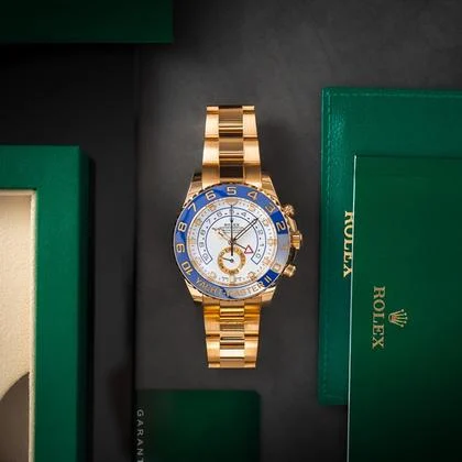 Rolex Yacht-Master II 116688 18k Gold Automatic Cosc Ceramic Bezel 44mm / Box & Papers - Image 5