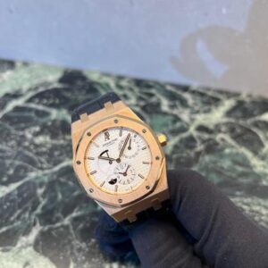 Audemars Piguet Royal Oak Dual Time 26120OR – Ivory Dial – F-Serial