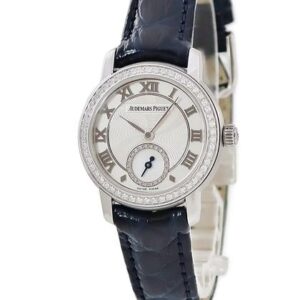 Audemars Piguet Jules Audemars Watches 77228BC.ZZ.A001MR.01 Jules Audemars Small Second Solid K18WG Original factory diamond