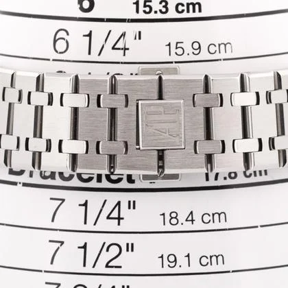 Audemars Piguet Royal Oak Chronograph 41mm BLACK Chronograph Stainless Steel Watch 26320ST - Image 2