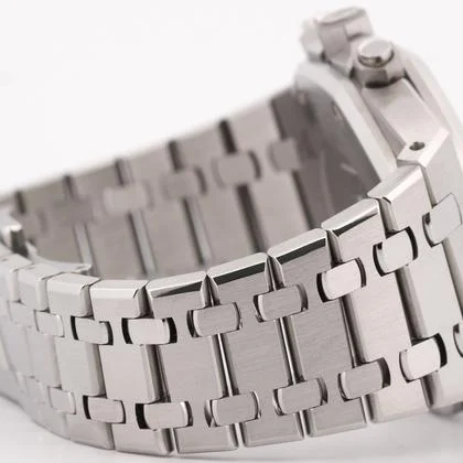 Audemars Piguet Royal Oak Chronograph 41mm BLACK Chronograph Stainless Steel Watch 26320ST - Image 4