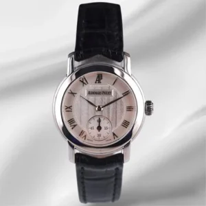 Audemars Piguet Jules Audemars 18K WG Watch 27mm Silver Dial 77208BC