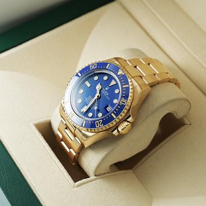 Rolex Sea-Dweller Deepsea 136668LB 18k Yellow Gold Blue Dial 44 mm - Image 3