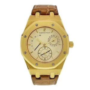 Audemars Piguet Royal Oak Dual Time 18k Yellow Gold 36mm Gold Color Dial Automatic 25730BA