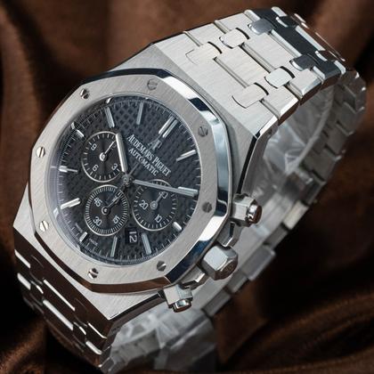 Audemars Piguet Royal Oak Chronograph 26320ST Black Dial 41mm Mint Condition Complete Set - Image 15