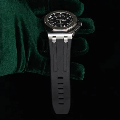 Audemars Piguet Royal Oak Offshore Diver MINT COMPLETE SET Royal Oak Offshore Diver Black Dial Stainless Steel 15703ST - Image 5