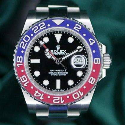 Rolex GMT-Master II 2025 NEW UNWORN GMT-Master II "Pepsi" Black Dial Red/Blue Ceramic Oyster Steel 126710BLRO