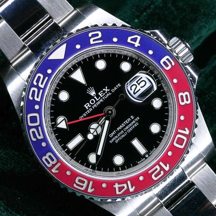 Rolex GMT-Master II 2025 NEW UNWORN GMT-Master II "Pepsi" Black Dial Red/Blue Ceramic Oyster Steel 126710BLRO - Image 2