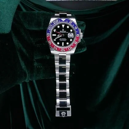 Rolex GMT-Master II 2025 NEW UNWORN GMT-Master II "Pepsi" Black Dial Red/Blue Ceramic Oyster Steel 126710BLRO - Image 3