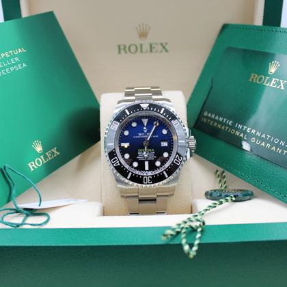 Rolex Sea-Dweller Deepsea Blue James Cameron - LC100 06/2024 - Neu und Ungetragen - Full Set