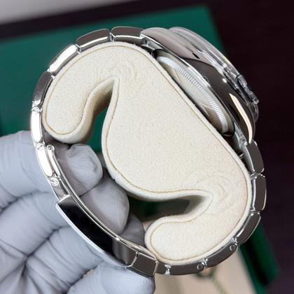 Rolex Oyster Perpetual 36 NEW 2025 OCTOBER 126000 Lavender Purple Steel - Image 8