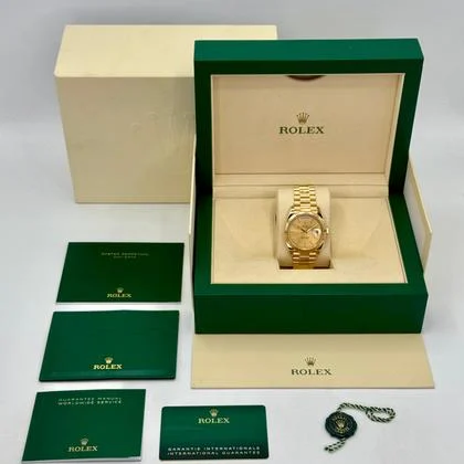 Rolex Day-Date 40 2020 Day-Date 40mm 228238 Presidential 18kt Yellow Gold Champagne Dial - Image 2