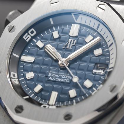 Audemars Piguet Royal Oak Offshore Diver Blue Dial Diver 15720.OO.A027CA.01 Full Set - Image 14