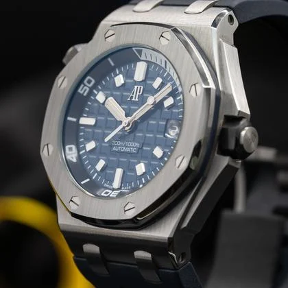 Audemars Piguet Royal Oak Offshore Diver Blue Dial Diver 15720.OO.A027CA.01 Full Set - Image 10