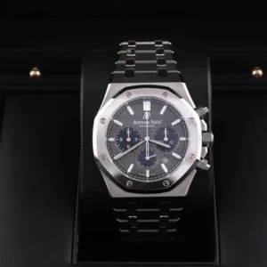 Audemars Piguet Royal Oak Chronograph 41mm Titanium/Platinum Gray/Blue 500 Pieces 26331IP