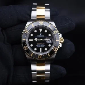 Rolex Sea-Dweller Black Dial Two Tone Gold 126603 Like New Full Set